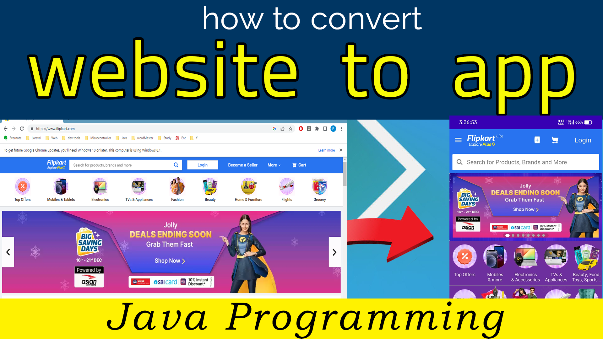 Website to App converter